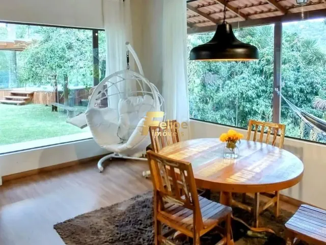 Imagem 9: Um Paraíso em Meio a Mata Atlântica. Casa de Campo Moderna Alto Padrão Mobiliada com Porteira Fechada