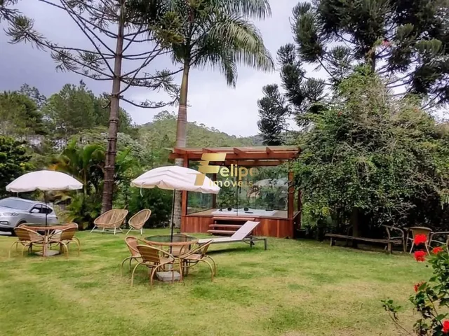 Imagem 4: Um Paraíso em Meio a Mata Atlântica. Casa de Campo Moderna Alto Padrão Mobiliada com Porteira Fechada
