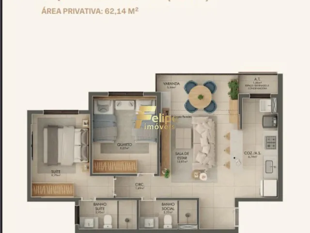 Imagem 6: 0 Apartamento com 2 dormitórios
