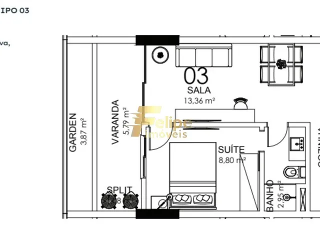 Imagem 8: 0 Apartamento com 2 dormitórios
