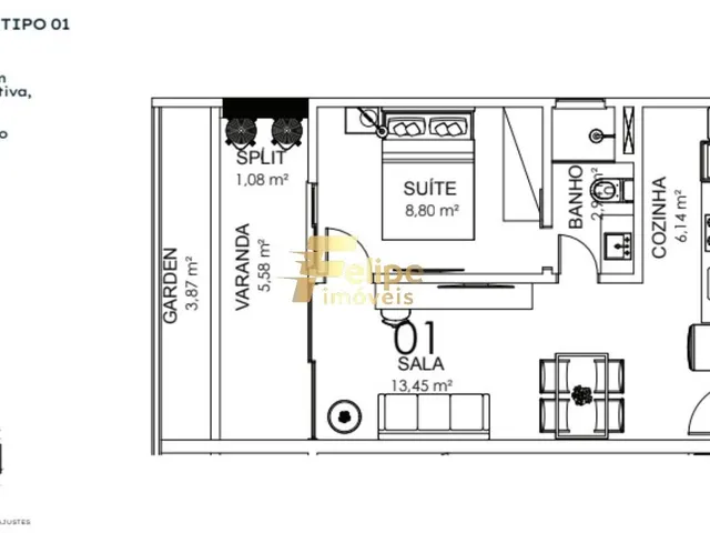 Imagem 5: 0 Apartamento com 2 dormitórios