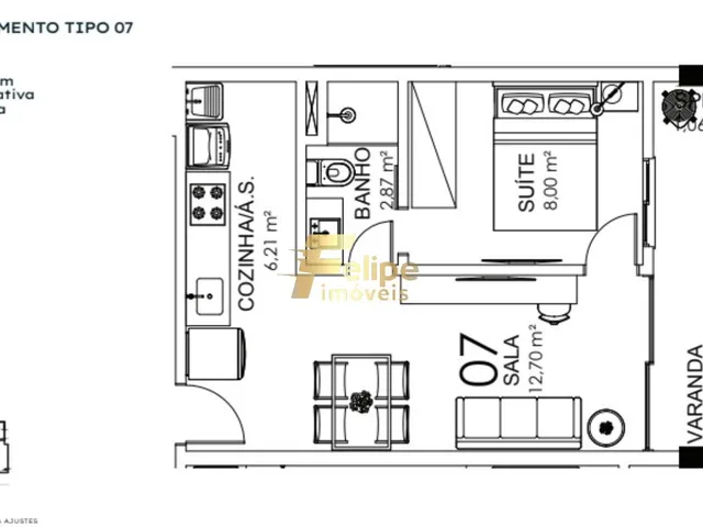 Imagem 10: 0 Apartamento com 2 dormitórios