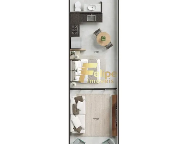 Imagem 5: Novíssimo Empreendimento Imobiliário! Apartamento 03 Suítes, Lazer Completo, À Venda na Praia da Cerca, Guarapari/Es!