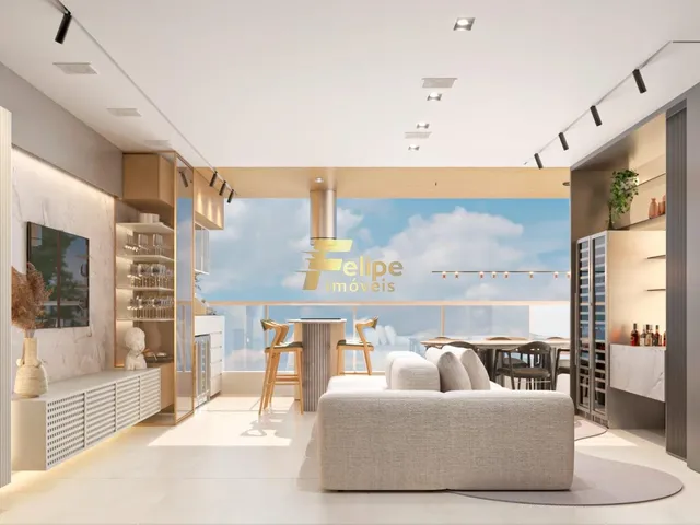 Imagem 2: Luxuoso Apartamento com 03 Suítes, Vista para o Mar, Lazer Completíssimo, À Venda na Praia de Itapuã, Vila Velha/Es!