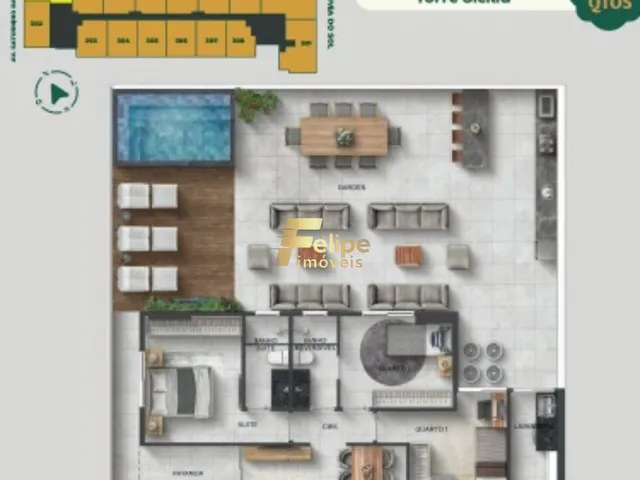 Imagem 6: 0 Apartamento com 2 dormitórios