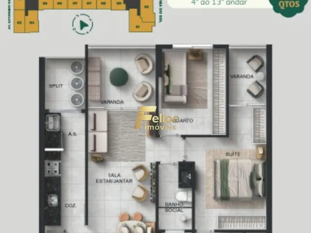 Imagem 12: 0 Apartamento com 2 dormitórios