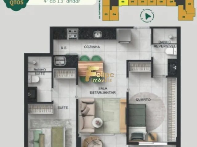 Imagem 16: 0 Apartamento com 4 dormitórios