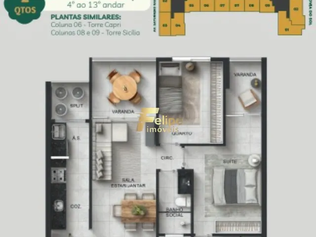 Imagem 2: 0 Apartamento com 4 dormitórios