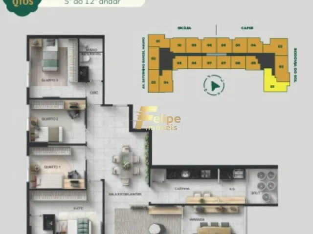 Imagem 12: 0 Apartamento com 4 dormitórios