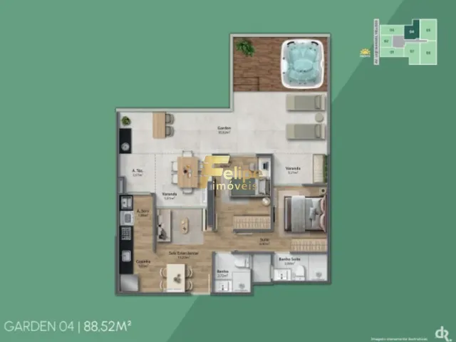 Imagem 11: 0 Apartamento com 2 dormitórios
