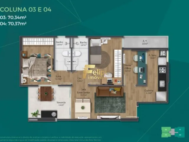 Imagem 11: 0 Apartamento com 3 dormitórios
