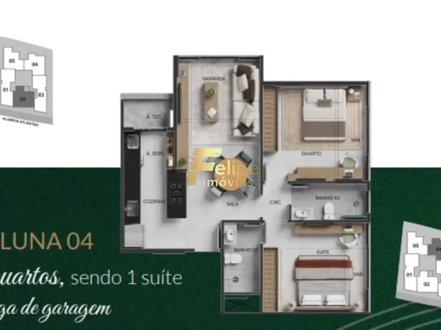 Imagem 13: 0 Apartamento com 2 dormitórios