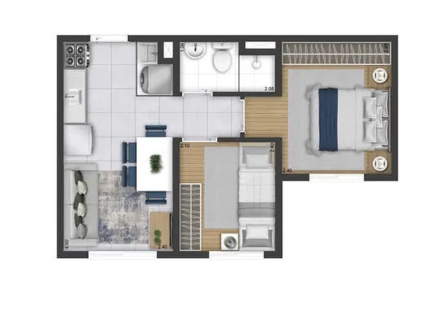Imagem 3: Apartment em São Paulo - São Paulo, Jardim Jaú (Zona Leste