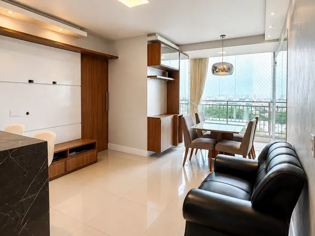 Imagem 3: Apartamento no Calhau 3 Quartos Sendo 2 Suítes Semi Mobiliado no Brisas Life 2 V