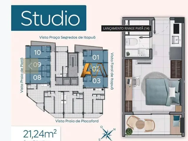 Imagem 7: Apartamento À Venda no Bairro Piatã - Salvador/Ba