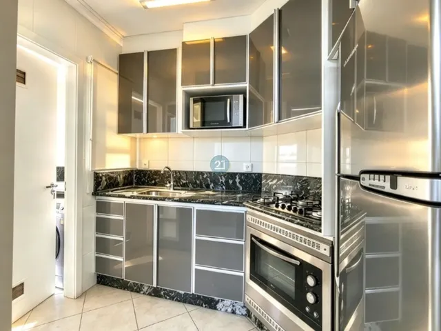 Imagem 12: Alugo Apartamento com Vista para o Mar, 03 Quartos, Sacada Gourmet, 02 Vagas, no Saco Grande, Florianópolis