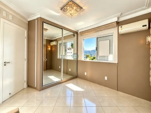 Imagem 8: Alugo Apartamento com Vista para o Mar, 03 Quartos, Sacada Gourmet, 02 Vagas, no Saco Grande, Florianópolis