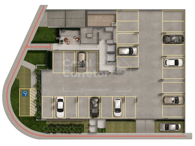 Imagem 9: Apartamento de 58,75M² com Dois Dormitórios