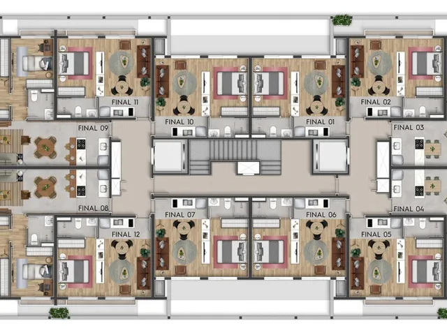 Imagem 2: Hall Design Apartamento com 2 dormitórios