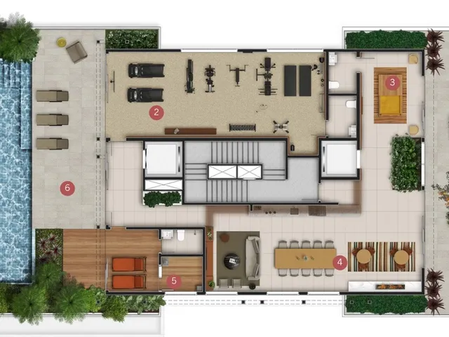 Imagem 5: Hall Design Apartamento com 2 dormitórios