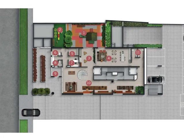 Imagem 6: Hall Design Apartamento com 2 dormitórios