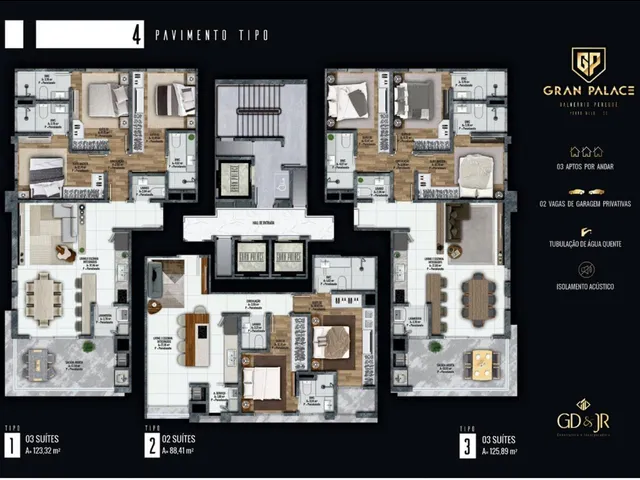 Imagem 2: Apartamento À Venda com 126M² por R$ 1.170.000,00