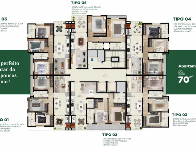 Imagem 12: Apartamento À Venda com 70.25M² por R$ 850.000,00