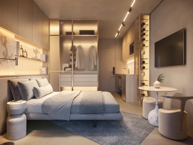 Imagem 15: Apartamento de 1 Quarto À Venda no Miramar, João Pessoa-Pb: 1 Suíte, 2 Salas, 1 Banheiro, 35,77M² de Área!