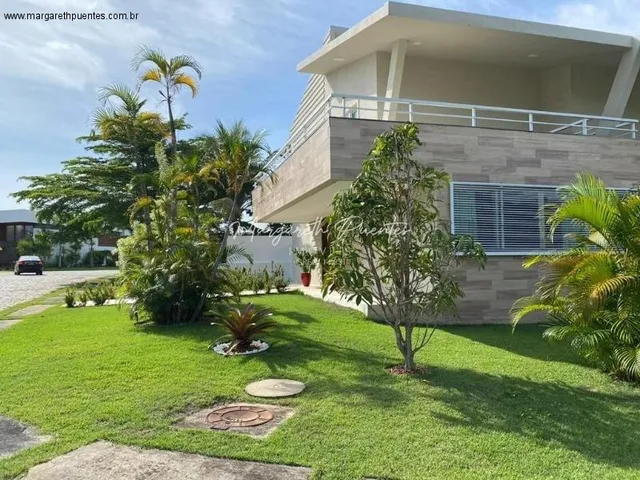Imagem 4: Casa em Busca Vida com 2 Pavimentos, 4 Suítes, 2 Varandas com 436,90M² de Terreno, Camaçari, Bahia