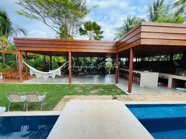 Imagem 16: Casa Estilo Rústico, 4 Dormitórios, Sendo 2 Suítes, Linda Área Gourmet Integrada com a Piscina, Salas e Jardim
