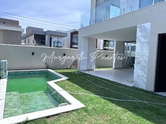 Imagem 12: Excelente Casa Nova no Condomínio Hortoville /Abrantes, 4 Suítes e Piscina Privativa e Área