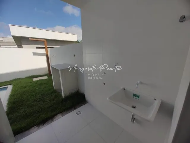 Imagem 6: Casa Nova, 4 Suítes, Piscina Privativa, em Condomínio Portaria Clube C/ Academia no Retorno do Shopping Busca Vida