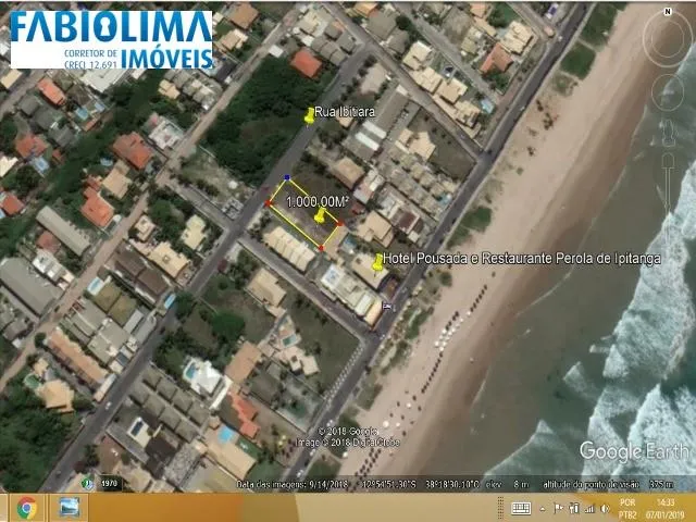 Imagem: Terreno a Venda na Praia do Flamengo