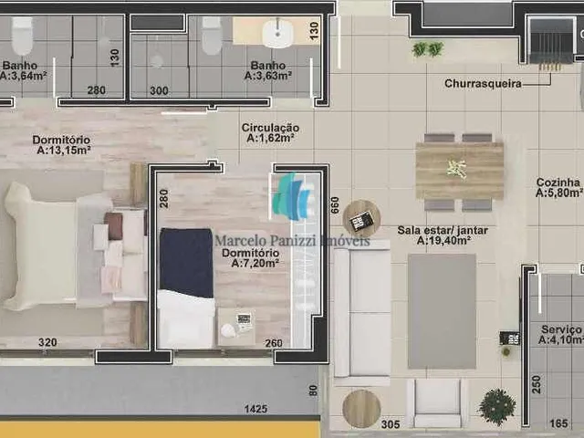 Imagem 6: Apartamento Semimobiliado