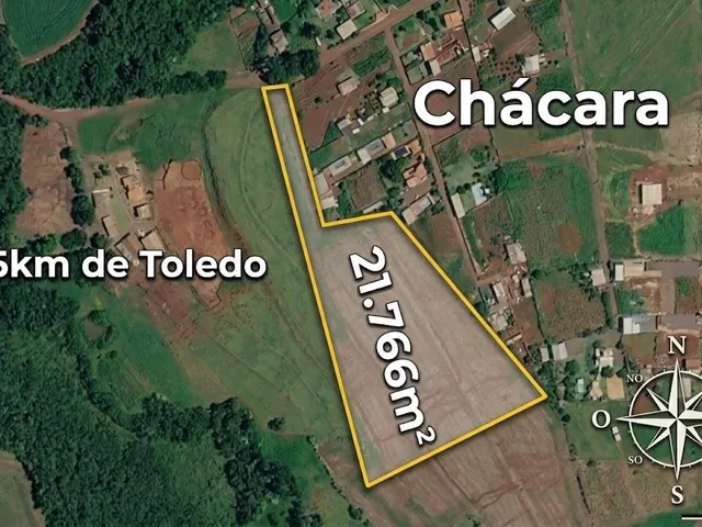Imagem: Chácara com 21,766M² na Linha São Valentin