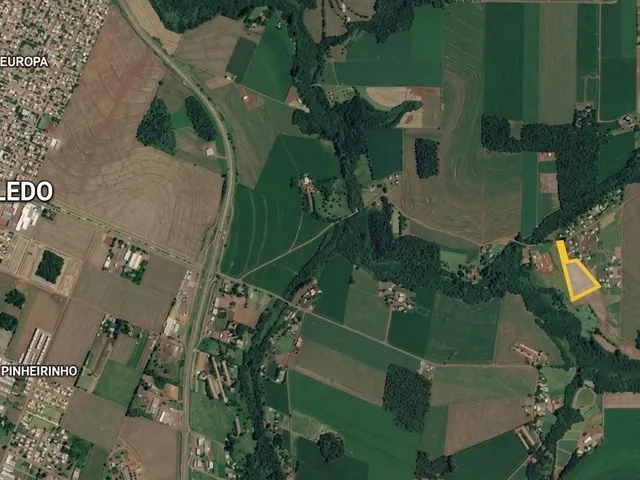 Imagem 2: Chácara com 21,766M² na Linha São Valentin 100 de Área Aberta - 5Km de Toledo