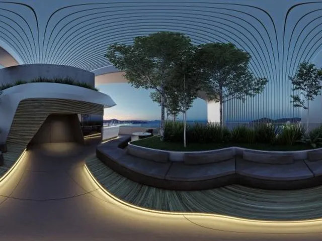 Imagem 2: Amplo Apartamento Alto Padrão Novo em Balneário Camboriú Parcela Direto