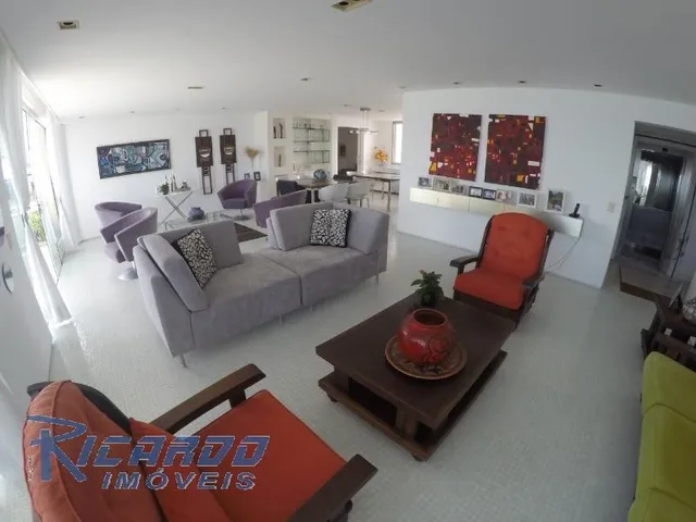 Imagem 6: Luxuoso Apartamento 4 Quartos, Suítes À Venda de Frente para o Mar da Praia do Morro - Guarapari Es