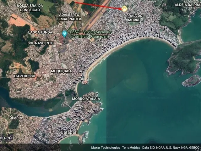 Imagem: Lote / Terreno À Venda na Praia do Morro