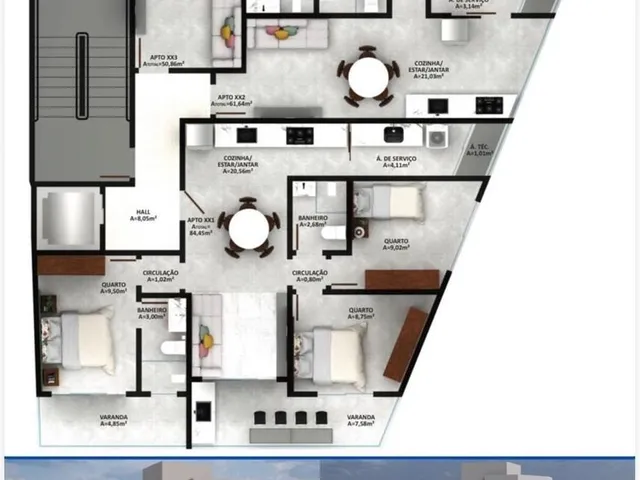 Imagem 2: Oportunidade em Iriri! 300M da Praia dos Namorados... 2 Quartos, Suíte, com 61 M2. Sinal + 24X. Previsão: Dez/2027