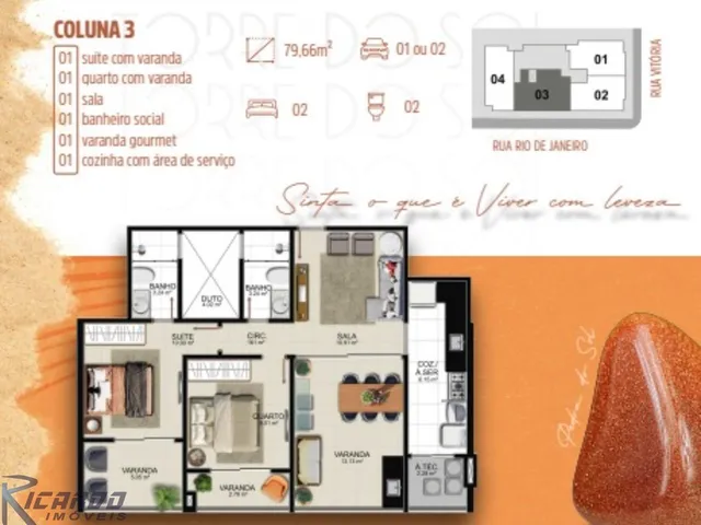 Imagem 7: Lançamento na Praia do Morro, Guarapari Es! Apartamento de 2 Quartos, Vista Mar, Lazer Completo na Cobertura