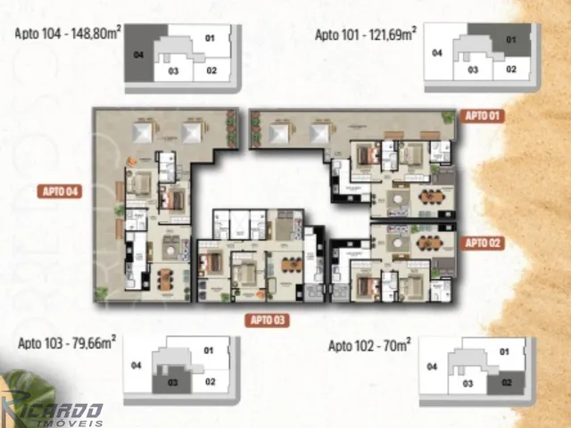Imagem 15: Lançamento na Praia do Morro, Guarapari Es! Apartamento de 2 Quartos, Vista Mar, Lazer Completo na Cobertura