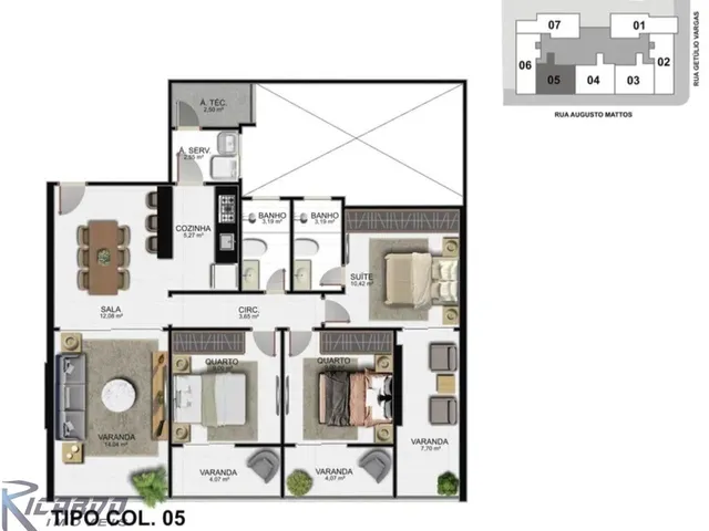 Imagem 12: Lançamento no Coração do Centro de Guarapari, Apartamentos de 3 Quartos, 2 Vagas, Lazer Completo, Alto Padrão