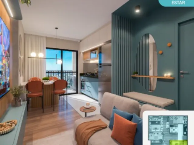 Imagem 12: Apartamento 2 Quartos com Sacada e Churrasqueira em Pinhais