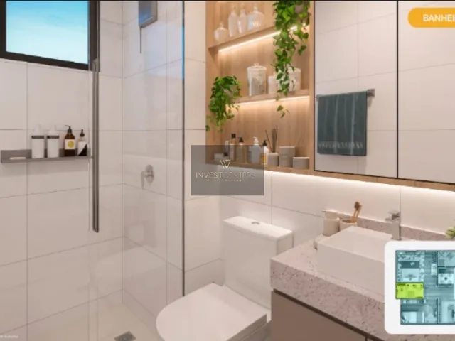 Imagem 2: Apartamento 2 Quartos com Sacada e Churrasqueira em Pinhais