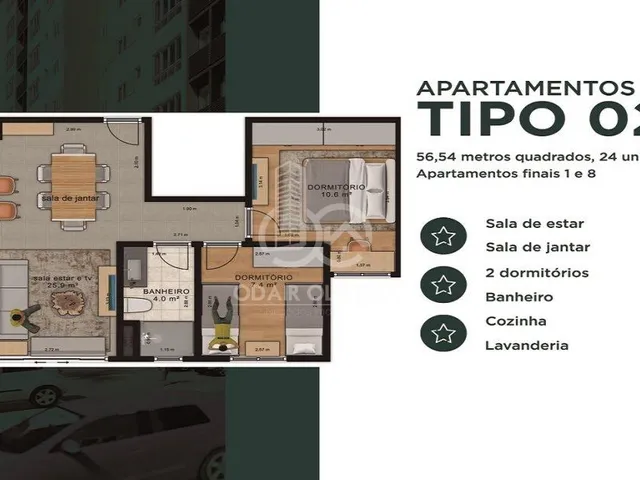 Imagem 9: Apartamento À Venda, Residencial Torres, Passos - Mg