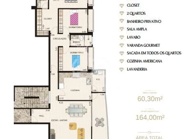 Imagem 4: Apartamentos Edifício Residencial Pireus , Centro, Passos - Mg