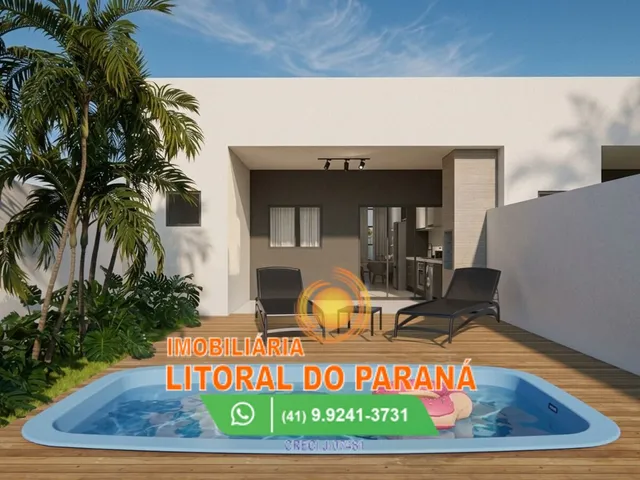 Imagem: Casa Nova 3 Quartos - Piscina - Pontal do
