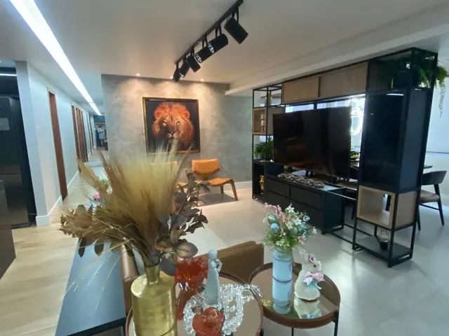 Imagem 15: Alugo Apartamento Mobiliado e Decorado com 127M3, 4/4, Sendo 2 Vagas, Infraestrutura - Aquários - Ssa/Ba