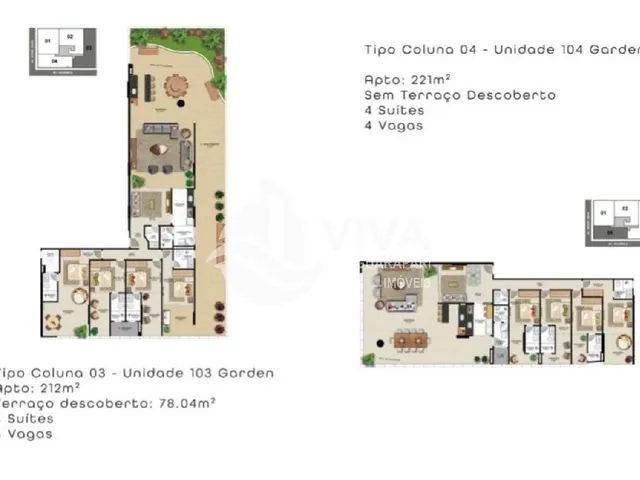Imagem 12: Imóvel de Luxo: Apartamento de 4 Quartos na Praia do Morro, Guarapari-Es com 212,57M² e 4 Vagas de Garagem!